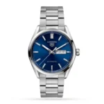 TAG Heuer Carrera Men Automatic Blue Stainless Steel Watch WBN2012.BA0640