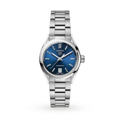 TAG Heuer Carrera Women Automatic Blue Stainless Steel Watch WBN2411.BA0621