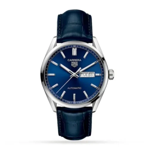 17381996_1_1 TAG Heuer Carrera Men Automatic Blue Alligator Watch WBN2012.FC6502 - DrWatch Premium Watch