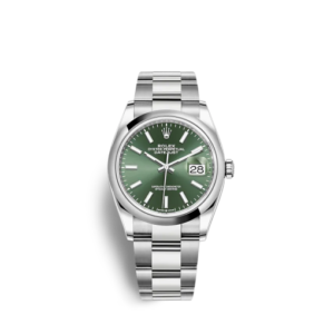 Rolex Datejust 126200 36mm Mint green (Oyster)