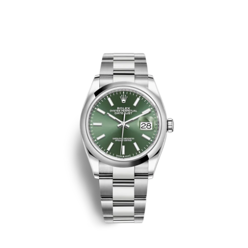 Rolex Datejust 126200 36mm Mint green (Oyster)