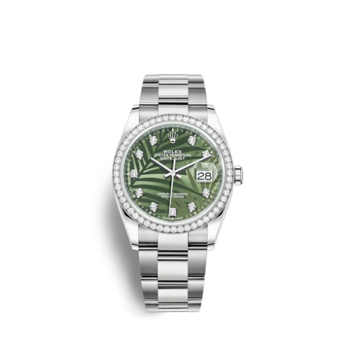 Rolex Datejust 126284RBR 36mm Olive green