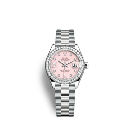 Rolex Lady-Datejust 279139RBR 28mm Pink opal
