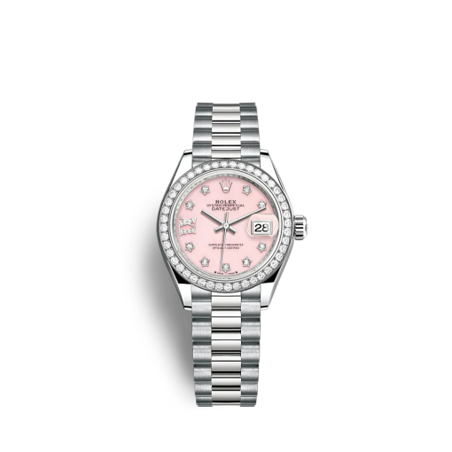 Rolex Lady-Datejust 279139RBR 28mm Pink opal - DrWatch Premium Replica Watch