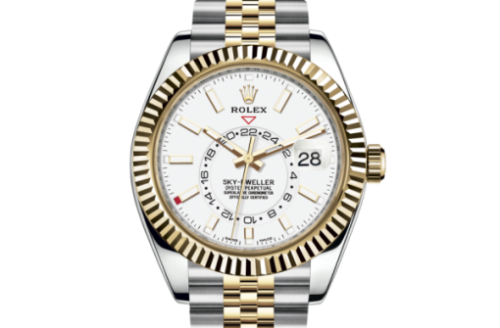 Rolex Sky-Dweller Oyster 42 mm Oystersteel and yellow gold 326933