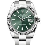 DATEJUST 41 Oyster, 41 mm, Oystersteel and white gold, M126334-0027