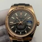 Rolex Sky-Dweller 336235 42mm Rose Gold Grey Dial