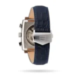 TAG Heuer Monaco Men Automatic Blue Leather Watch