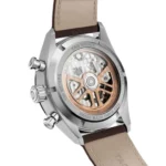 TAG Heuer Carrera Men Automatic Grey Alligator Watch