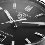 TAG Heuer Carrera Men Automatic Black Stainless Steel Watch