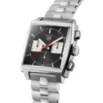 TAG Heuer Monaco Men Automatic Black Stainless Steel Watch