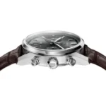 TAG Heuer Carrera Men Automatic Grey Alligator Watch