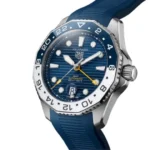 TAG Heuer Aquaracer Men Automatic Blue Rubber Watch
