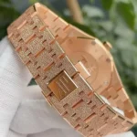 Audemars Piguet Royal Oak Frosted Gold Quartz Gold