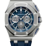 Audemars Piguet Royal Oak Offshore Selfwinding Chronograph Blue Silver