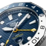 TAG Heuer Aquaracer Men Automatic Blue Rubber Watch