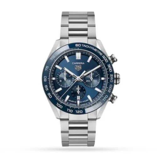 TAG Heuer Carrera Men Automatic Blue Stainless Steel Watch