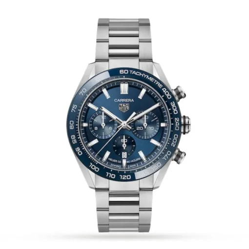 TAG Heuer Carrera Men Automatic Blue Stainless Steel Watch