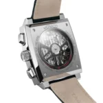 TAG Heuer Monaco Men Automatic Black Alligator Watch