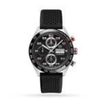 TAG Heuer Carrera Men Automatic Black Rubber Watch