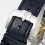Watch Audemars Piguet Code 11 59 Blue Dial Three Hand Automatic Watch With Leather Strap6821