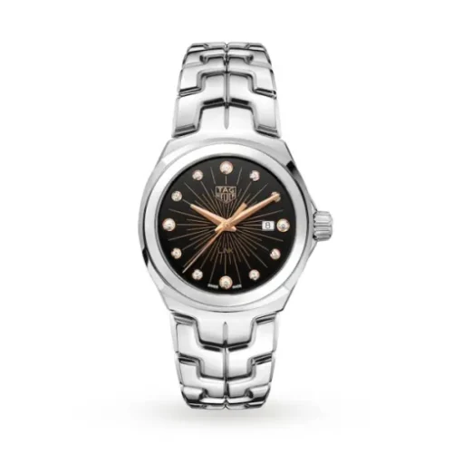 TAG Heuer Link Women Quartz Black Stainless Steel Watch