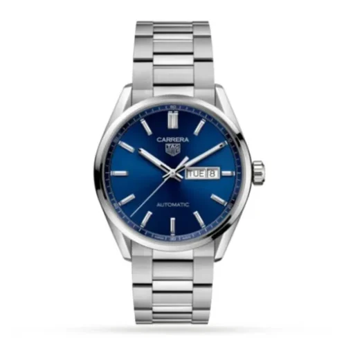 TAG Heuer Carrera Men Automatic Blue Stainless Steel Watch