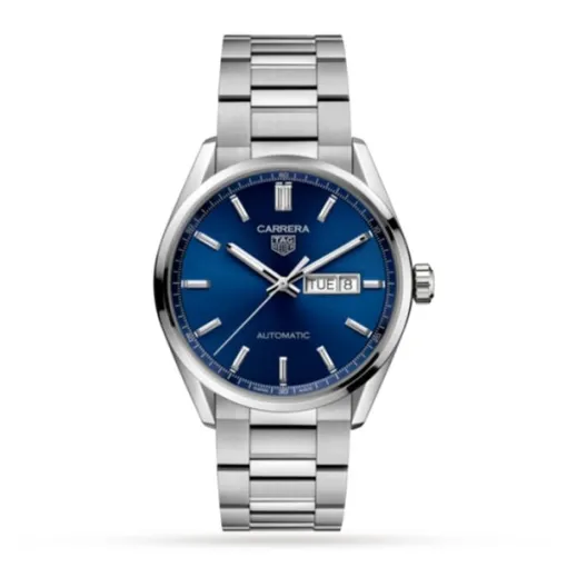 TAG Heuer Carrera Men Automatic Blue Stainless Steel Watch