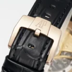 Watch Audemars Piguet Code 11 59 Blue Dial Three Hand Automatic Watch Rose Gold And Stainless Steel 41Mm7869