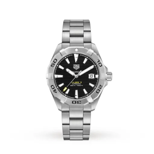 TAG Heuer Aquaracer Men Automatic Black Stainless Steel Watch