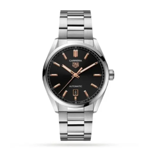 TAG Heuer Carrera Men Automatic Black Stainless Steel Watch