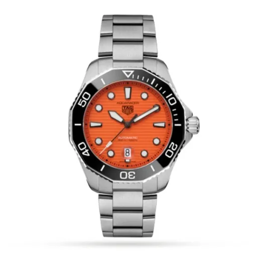 TAG Heuer Aquaracer Men Automatic Orange Stainless Steel Watch