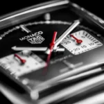TAG Heuer Monaco Men Automatic Black Stainless Steel Watch