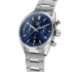TAG Heuer Carrera Men Automatic Blue Stainless Steel Watch