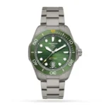TAG Heuer Aquaracer Men Automatic Green Titanium Watch