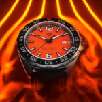 TAG Heuer Formula 1 Men Quartz Orange Canvas Watch