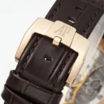 Watch Audemars Piguet Code 11 59 Blue Dial Three Hand Automatic Watch 41Mm Rose Gold Case With Brown Leather Strap6595