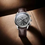 TAG Heuer Carrera Men Automatic Grey Alligator Watch