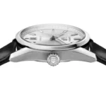TAG Heuer Carrera Men Automatic Silver Alligator Watch