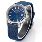 Watch Audemars Piguete Code 11 59 Automatic Watch Night Blue Dial Stainless Steel Case Blue Fabric Strap 41Mm8827