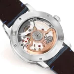 Watch Audemars Piguete Code 11 59 Automatic Watch Night Blue Dial Stainless Steel Case Blue Fabric Strap 41Mm8827