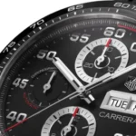 TAG Heuer Carrera Men Automatic Black Rubber Watch