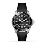 TAG Heuer Aquaracer Men Automatic Black Rubber Watch