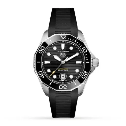 TAG Heuer Aquaracer Men Automatic Black Rubber Watch