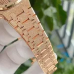 Audemars Piguet Royal Oak Frosted Gold Quartz Gold