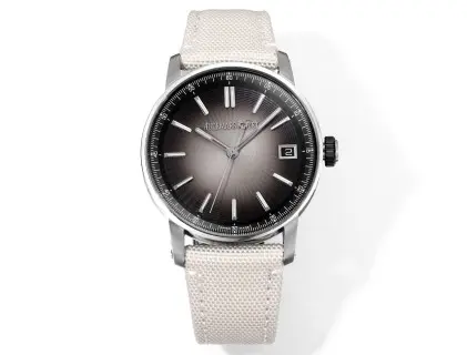 Watch Audemars Piguet Code 11 59 Stainless Steel Watch With Smoked Dial And Beige Fabric Strap 41Mm4084