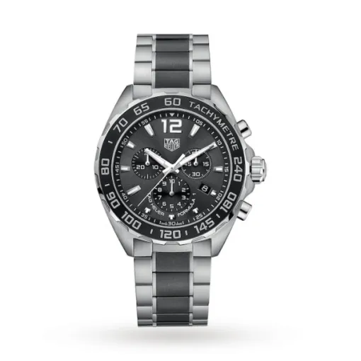 TAG Heuer Formula 1 Men Quartz Black Stainless Steel Watch