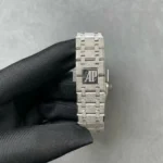 Audemars Piguet Royal Oak Frosted Gold Quartz Black