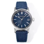 Watch Audemars Piguete Code 11 59 Automatic Watch Night Blue Dial Stainless Steel Case Blue Fabric Strap 41Mm8827