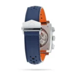 TAG Heuer Monaco Men Automatic Blue Leather Watch